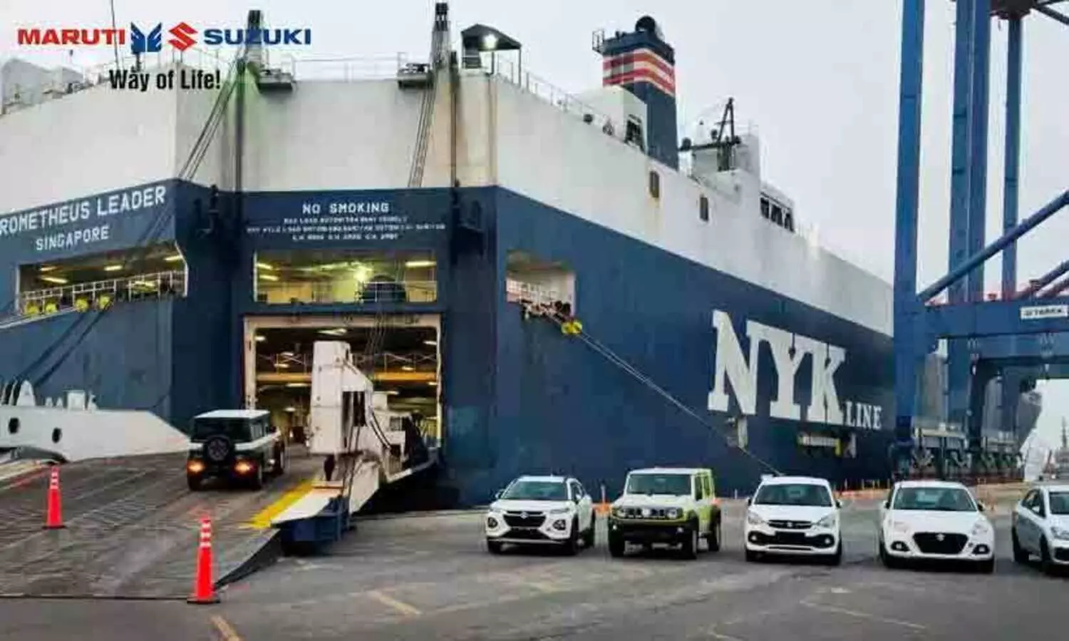 മാരുതി സുസുക്കി ഇന്ത്യയിൽ നിന്ന് കയറ്റി അയച്ചത് 30 ലക്ഷം കാറുകൾ; 100 രാജ്യങ്ങളിലേക്ക് 17 മോഡലുകൾ