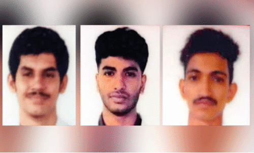 മൂന്ന് കോളജ് വിദ്യാർഥികൾ പുഴയിൽ മുങ്ങിമരിച്ചു