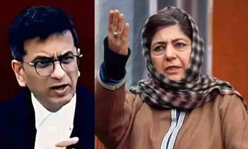 അജ്മീർ ദർഗ: പണ്ടോറയുടെ പെട്ടി തുറന്നത് മുൻ ചീഫ് ജസ്റ്റിസ് ഡി.വൈ. ചന്ദ്രചൂഡെന്ന് മെഹ്ബൂബ മുഫ്തി