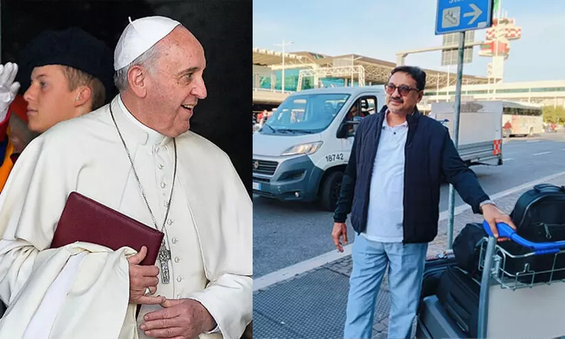 ലോക സർവമതസമ്മേളനത്തിന് സാദിഖലി തങ്ങൾ വത്തിക്കാനി​ൽ