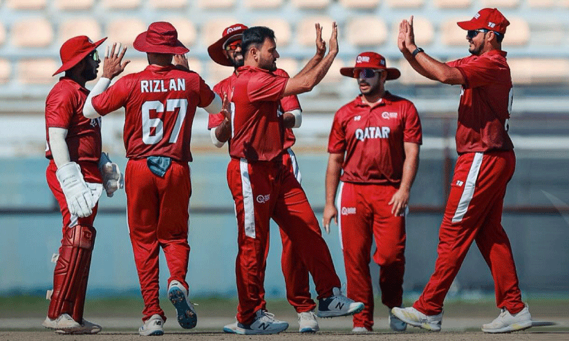 ട്വ​ന്റി20 ലോ​ക​ക​പ്പ് യോ​ഗ്യ​ത: ആ​ദ്യ ക​ട​മ്പ ക​ട​ന്ന് ഖ​ത്ത​ർ