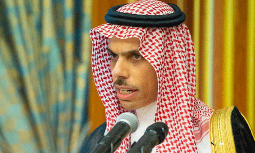 സൗ​ദി വി​ദേ​ശ​കാ​ര്യ മ​ന്ത്രി അ​മീ​ർ ഫൈ​സ​ൽ ബി​ൻ  ഫ​ർ​ഹാ​ൻ