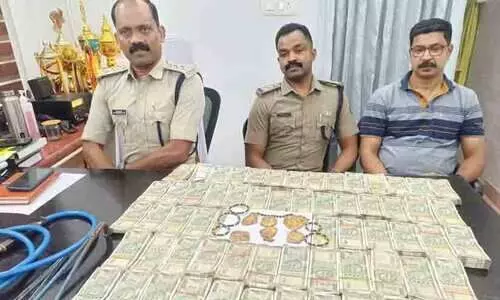 ബ്രേസ്‍ലറ്റുകൾ നിക്ഷേപിച്ചത് തൃശൂരിലെ ക്ഷേത്ര ഭണ്ഡാരത്തിൽ; കവർച്ചക്കുശേഷം പ്രതികൾ പോയത് മിഥുന്റെ വീട്ടിലേക്ക്