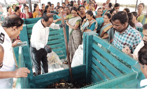 ക​ല​ക്ട​റേ​റ്റി​ലെ ജൈ​വ​മാ​ലി​ന്യം ഇ​നി വ​ള​മാ​വും