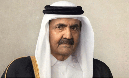 ഹ​മ​ദ് ബി​ൻ ഖ​ലീ​ഫ ചാ​രി​റ്റ​ബി​ൾ ഫൗ​ണ്ടേ​ഷ​നു​മാ​യി പി​താ​വ് അ​മീ​ർ