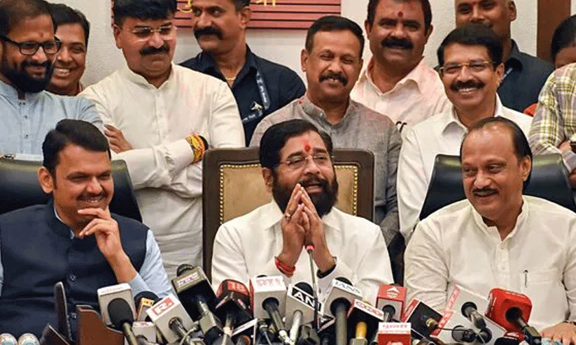 Eknath Shinde Ajit Pawar and Devendra Fadnavis