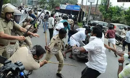 youth congress march