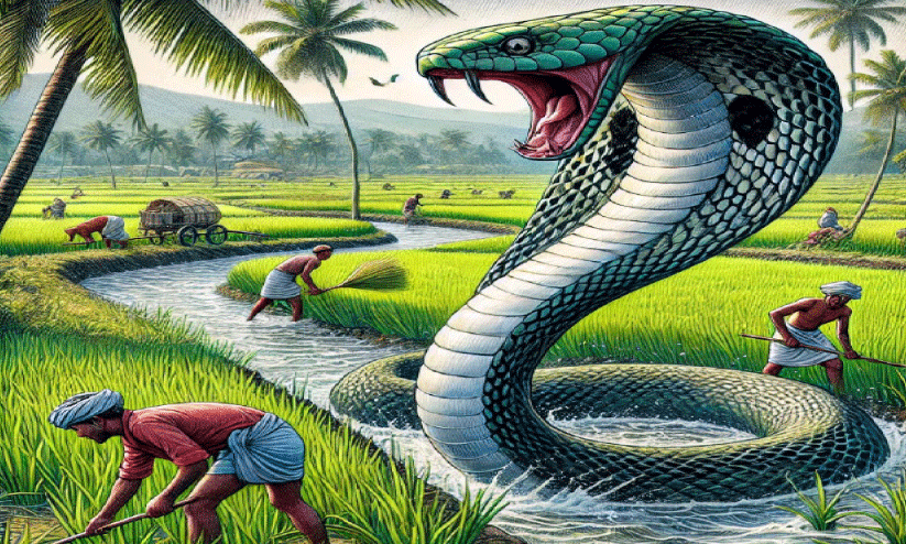 പാ​മ്പു​ക​ടി ‘പ​ക​ർ​ച്ച​വ്യാ​ധി’