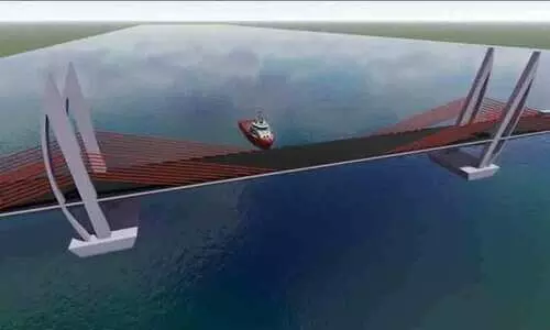 ചാലിയാറിന് കുറുകെ ഒരു കി.മീ നീളത്തിൽ ‘എക്സ്ട്രാ ഡോസ്ഡ്’ പാലം; ബീം ഉയരം കുറച്ച് തൂണുകളിലേക്ക് കമ്പി വലിച്ച് കെട്ടുന്ന നിർമ്മാണ രീതി