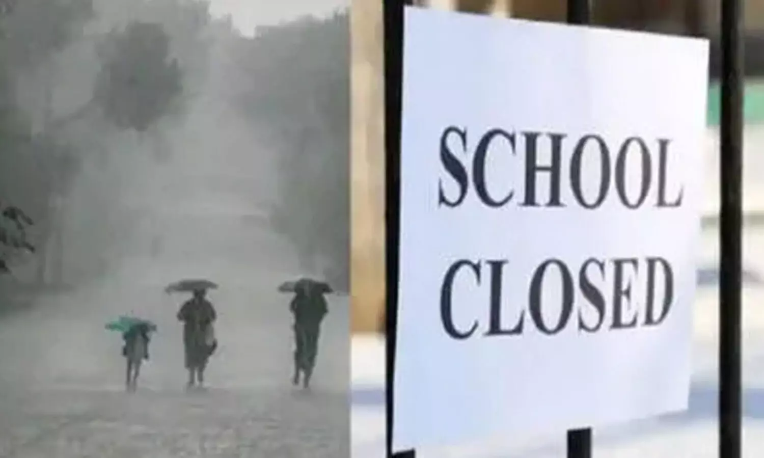 കനത്ത മഴ: നാലു ജില്ലകളിലെ വിദ്യാഭ്യാസ സ്ഥാപനങ്ങള്‍ക്ക് ഇന്ന് അവധി