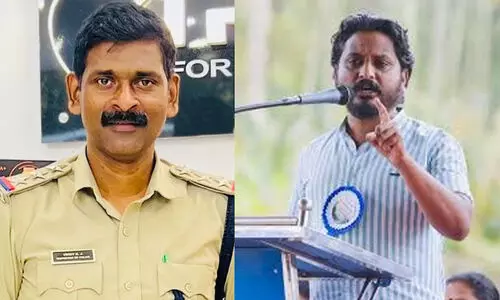 ‘മോനേ വിനോയ് കെ.ജെ...തന്നെ വിടത്തില്ല’; പൊലീസുകാരനെതിരെ പോസ്റ്റിട്ട യൂത്ത് കോൺഗ്രസ് നേതാവിനെതിരെ കേസ്