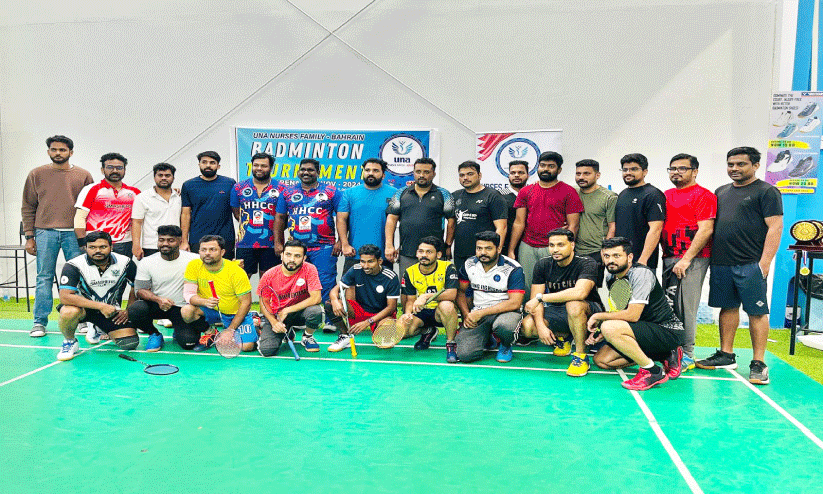 യു.എന്.എ -നഴ്സസ് ഫാമിലി ബഹ്റൈൻ ബാഡ്മിന്റൺ ടൂർണമെന്റ് യു.എന്.എ -നഴ്സസ് ഫാമിലി ബഹ്റൈൻ ബാഡ്മിന്റൺ ടൂർണമെന്റ്