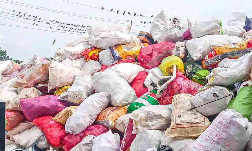 Plastic dump Plastic dump