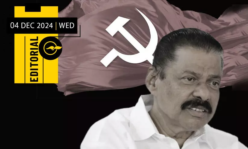 പൊട്ടിത്തെറിയിൽ വിയർക്കുന്ന സി.പി.എം