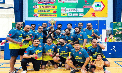 ‘ത​ൻ​മി​യ സ്മാ​ഷ് ഓ​ഫ് ടൈ​റ്റ​ൻ​സ്’ ബാ​ഡ്മി​ന്റ​ൺ ടൂ​ർ​ണ​മെ​ന്റ്