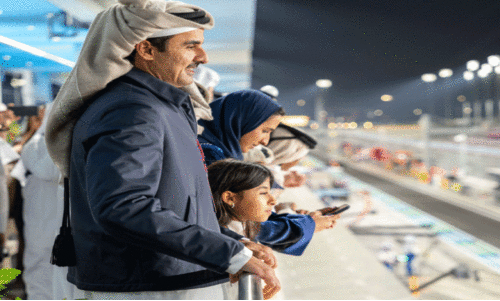 എ​ഫ് വ​ൺ പോ​രി​ന് സാ​ക്ഷി​യാ​യി അ​മീ​ർ