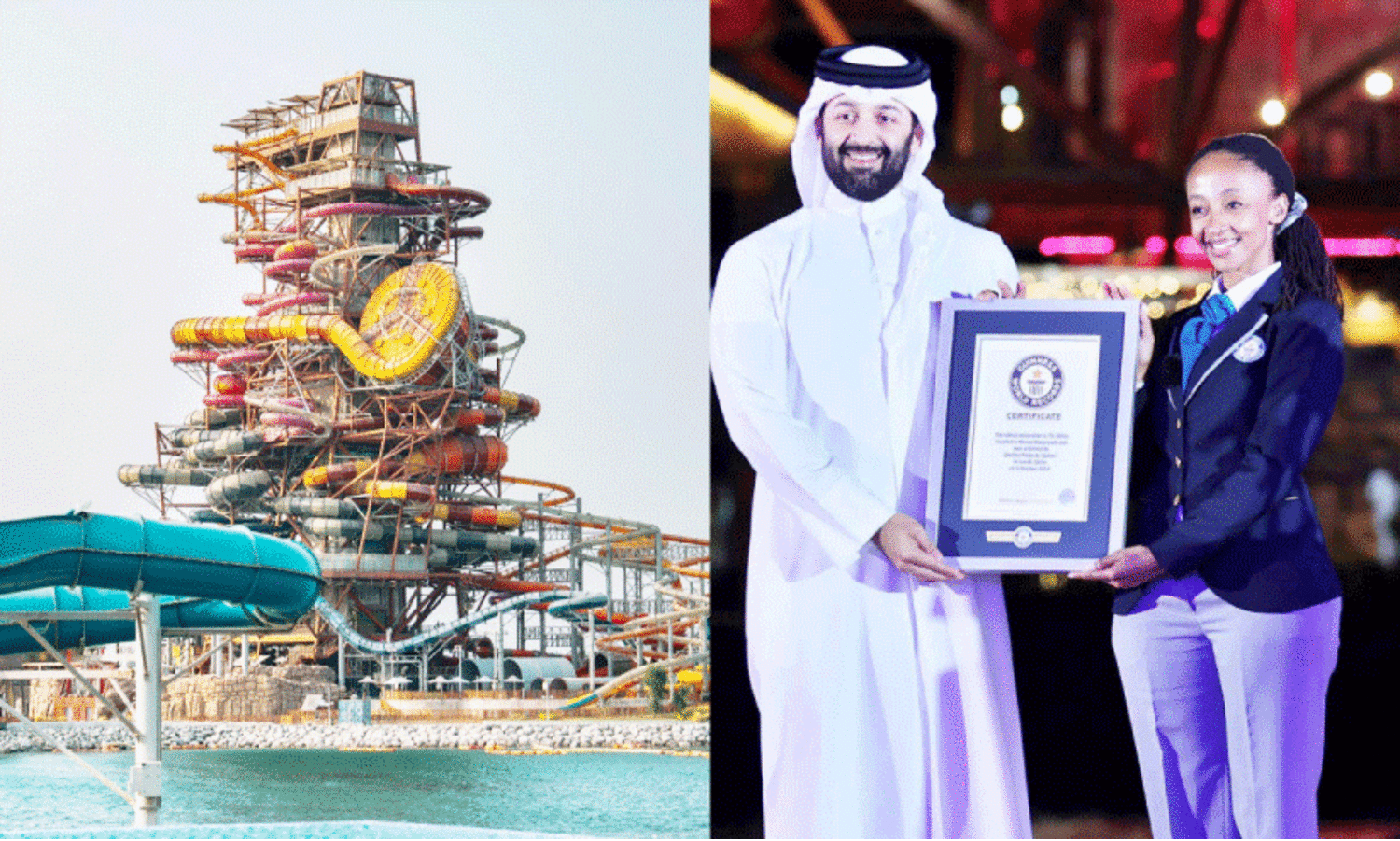 Rig 1938 water slide tower,