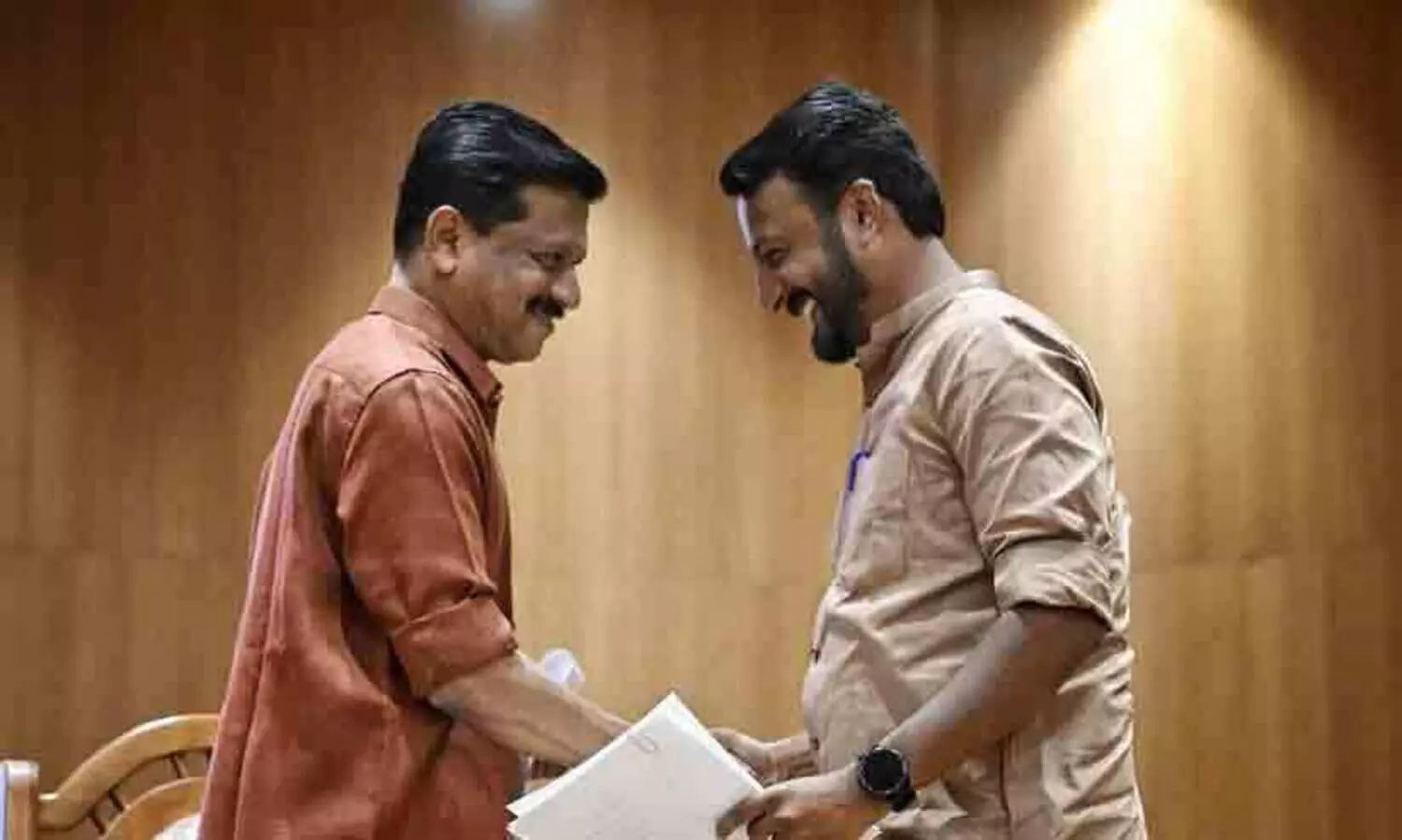 UR Pradeep,  Rahul Mamkootathil