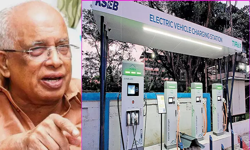 വൈദ്യുതി വാഹന ചാർജിങ് സ്റ്റേഷനുകള്‍ നവീകരിക്കാൻ പദ്ധതി- കെ. കൃഷ്ണന്‍‍കുട്ടി