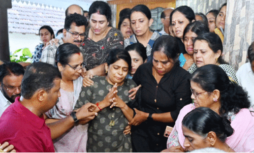 ഒറ്റ മക​നായിരുന്നു...ശ്രീ​ദീപി​ന് ക​ണ്ണീ​രോ​ടെ വി​ട