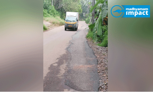 Relief for the travel woes on the Nanmanda-Patanilam road Relief for the travel woes on the Nanmanda-Patanilam road