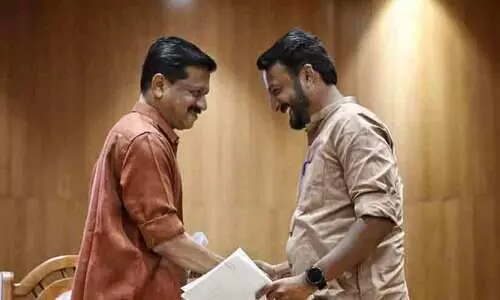 UR Pradeep,  Rahul Mamkootathil