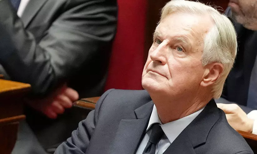 അവിശ്വാസം പാസായതിനെ തുടർന്ന് ഫ്രഞ്ച് സർക്കാർ നിലംപതിച്ചു; പ്രധാനമന്ത്രി മിഷേല് ബാര്ണിയര് പുറത്ത് അവിശ്വാസം പാസായതിനെ തുടർന്ന് ഫ്രഞ്ച് സർക്കാർ നിലംപതിച്ചു; പ്രധാനമന്ത്രി മിഷേല് ബാര്ണിയര് പുറത്ത്