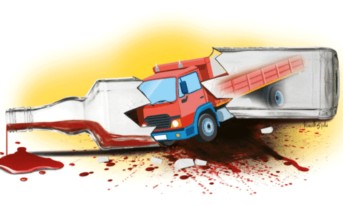 ദുരന്തം അകലെയല്ല; കണമലയിലും കണ്ണിമലയിലുമായി 34 അപകടം ദുരന്തം അകലെയല്ല; കണമലയിലും കണ്ണിമലയിലുമായി 34 അപകടം