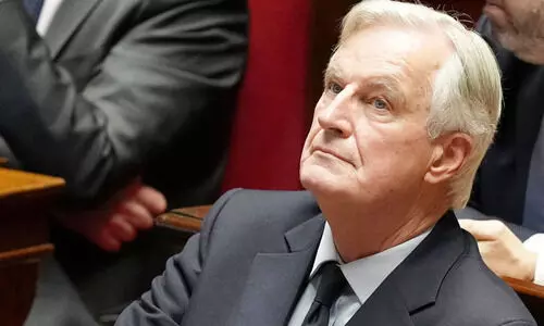 അവിശ്വാസം പാസായതിനെ തുടർന്ന് ഫ്രഞ്ച് സർക്കാർ നിലംപതിച്ചു; പ്രധാനമന്ത്രി മിഷേല്‍ ബാര്‍ണിയര്‍ പുറത്ത്