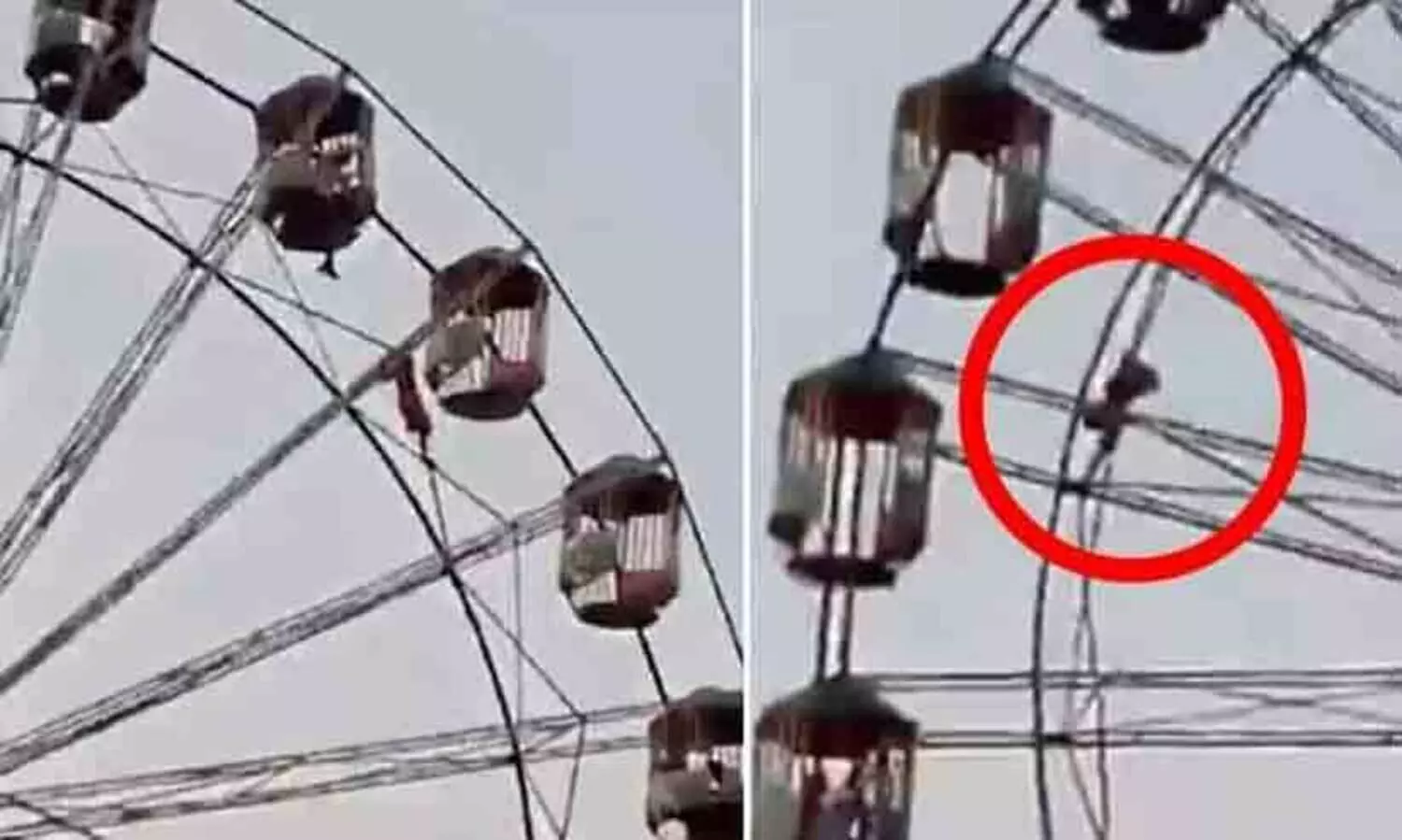 മരണത്തിനും ജീവിതത്തിനുമിടയിൽ തൂങ്ങിക്കിടന്നത് ഒരു മിനിറ്റ് ​നേരം; 60 അടി ഉയരത്തിൽ ജയന്റ് വീലിൽനിന്ന് വീണ 13 കാരിയെ രക്ഷപ്പെടുത്തി