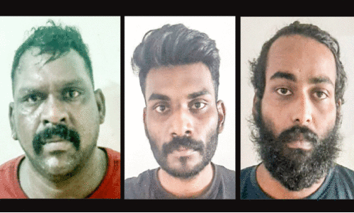 എം.ഡി.എം.എയുമായി മൂന്നുപേർ പിടിയില്‍