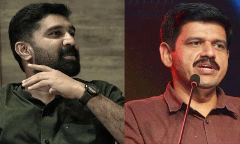 V.T. Balram and Sandeep Warrier V.T. Balram and Sandeep Warrier