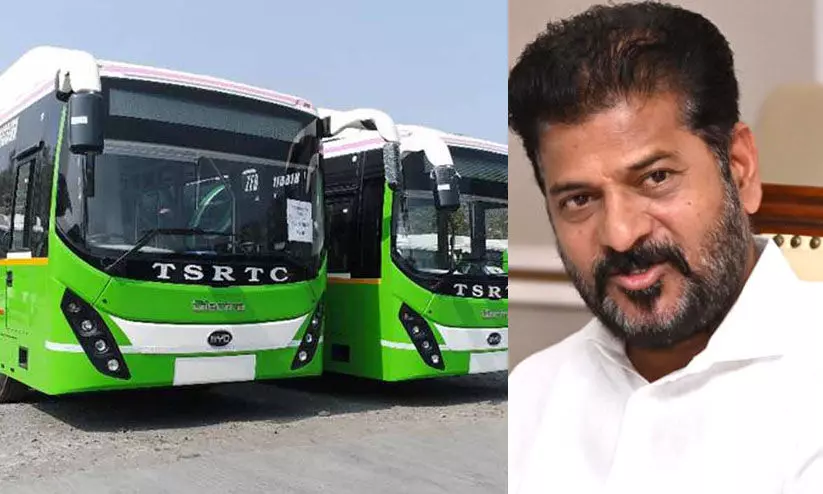 3000 ഡീസൽ ബസുകൾ നിരത്തിൽനിന്ന് പിൻവലിക്കുന്നു; ഇനിമുതൽ ഇലക്ട്രിക് വാഹനങ്ങൾ സർവിസ് നടത്തുമെന്ന് തെലങ്കാന 3000 ഡീസൽ ബസുകൾ നിരത്തിൽനിന്ന് പിൻവലിക്കുന്നു; ഇനിമുതൽ ഇലക്ട്രിക് വാഹനങ്ങൾ സർവിസ് നടത്തുമെന്ന് തെലങ്കാന