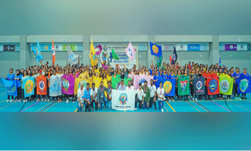 Khel Mahotsav Throwball