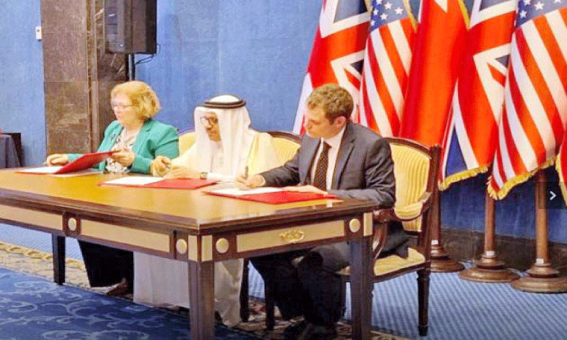 ബ​ഹ്‌​റൈ​ൻ- യു.​എ​സ്- യു.​കെ ത്രി​രാ​ഷ്ട്ര സു​ര​ക്ഷാ ഉ​ട​മ്പ​ടി ഒ​പ്പു​വെ​ച്ചു