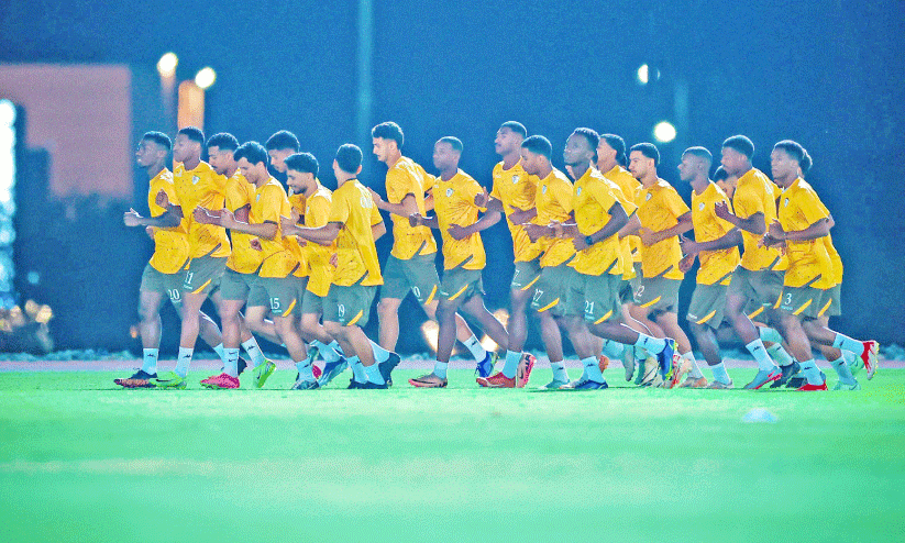 അറേബ്യൻ ഗൾഫ് കപ്പ്; ഒമാൻ-യമൻ സൗഹൃദ മത്സരം 16ന് അറേബ്യൻ ഗൾഫ് കപ്പ്; ഒമാൻ-യമൻ സൗഹൃദ മത്സരം 16ന്