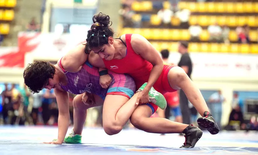 ദേശീയ വനിത ഗുസ്തി: ഹരിയാന ഓവറോൾ ചാമ്പ്യന്മാർ ദേശീയ വനിത ഗുസ്തി: ഹരിയാന ഓവറോൾ ചാമ്പ്യന്മാർ