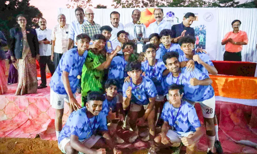 സംസ്ഥാന എം.ഇ.എസ് ഫുട്ബാൾ: ചാത്തമംഗലം ജേതാക്കൾ സംസ്ഥാന എം.ഇ.എസ് ഫുട്ബാൾ: ചാത്തമംഗലം ജേതാക്കൾ