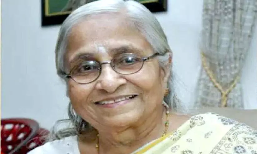 സരോജിനി ശിവലിംഗം അന്തരിച്ചു സരോജിനി ശിവലിംഗം അന്തരിച്ചു