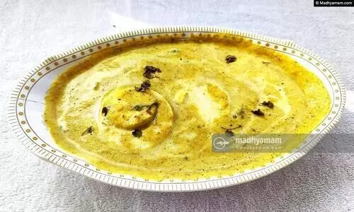 Afghani Anda Korma, Afghani Egg Gravy, Afghani Egg Korma, Afghani Mutta Kurma