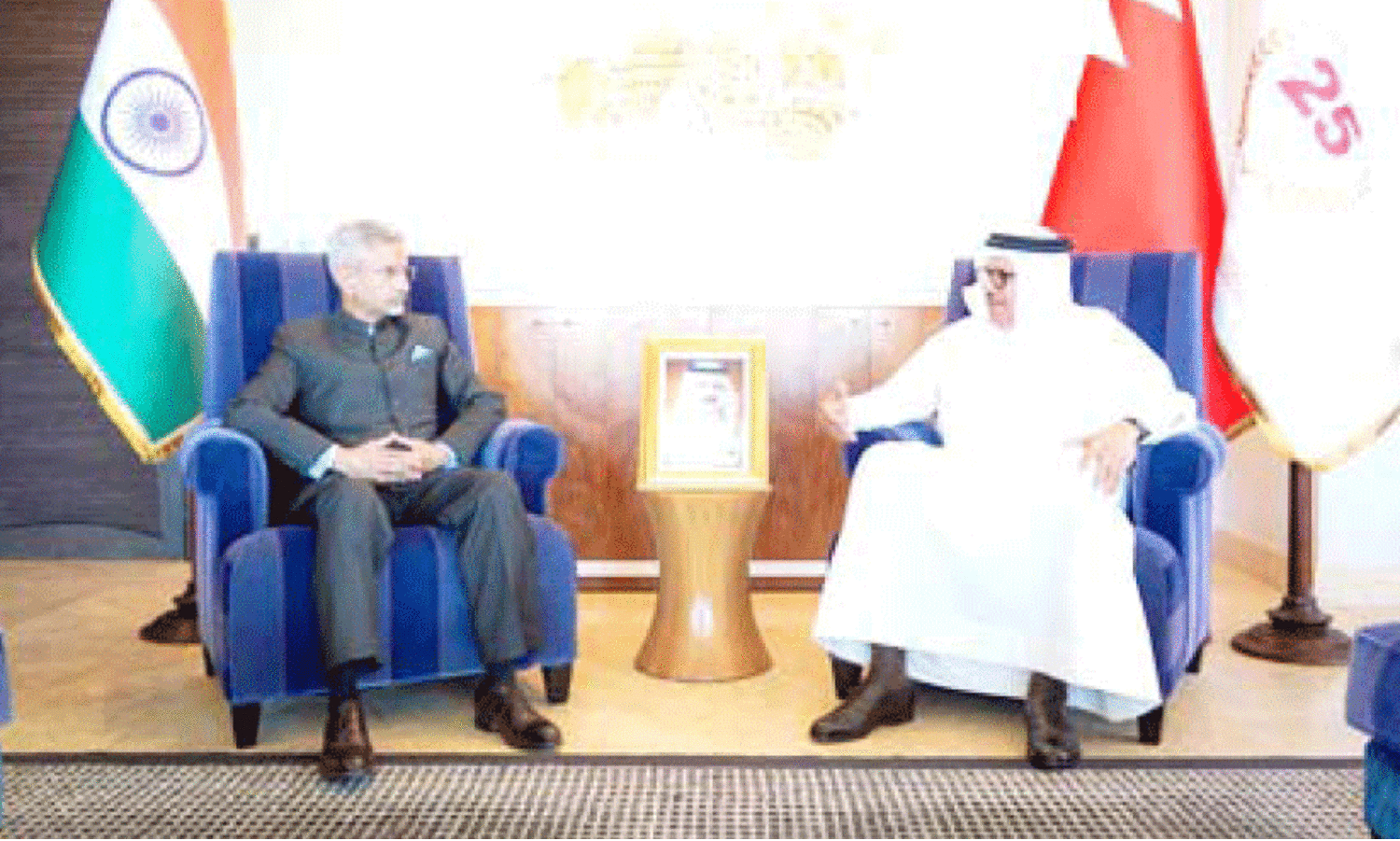 Bahrain-India Foreign Ministers meeting