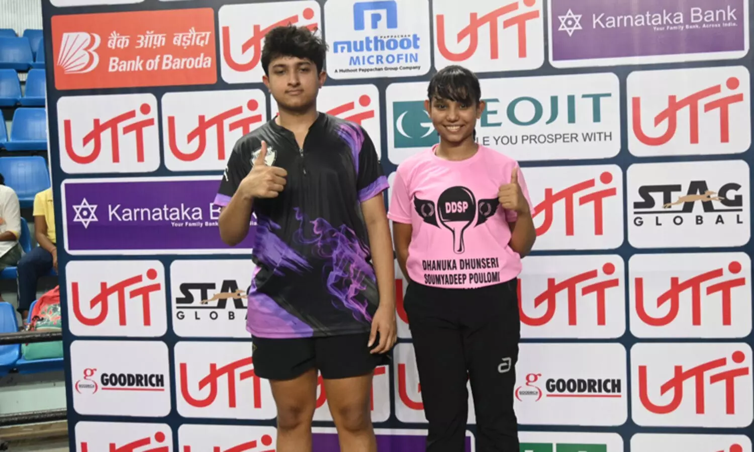 ദേശീയ ടേബിൾ ടെന്നീസ് അണ്ടർ 17; സിൻഡ്രേല ദാസിനും അഭിനന്ദിനും സ്വർണം