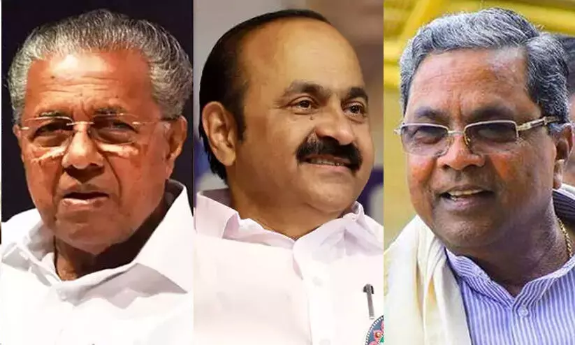 VD Satheesan, Pinarayi Vijayan, siddaramaiah VD Satheesan, Pinarayi Vijayan, siddaramaiah
