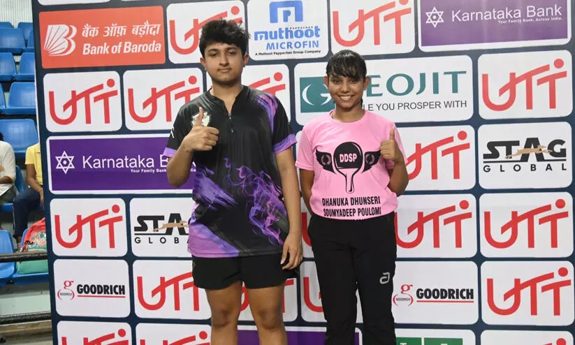 ദേശീയ ടേബിൾ ടെന്നീസ് അണ്ടർ 17; സിൻഡ്രേല ദാസിനും അഭിനന്ദിനും സ്വർണം