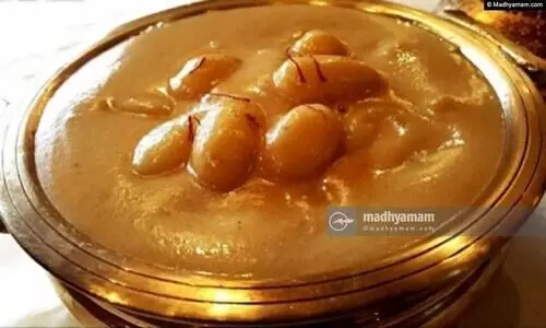 Tapioca Saffron Kheer / Kapappidi Saffron Kheer