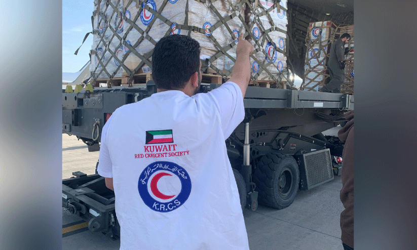 ല​ബ​നാ​ന് കു​വൈ​ത്ത് സ​ഹാ​യം തു​ട​രു​ന്നു; ഭ​ക്ഷ്യ​വ​സ്തു​ക്ക​ളും പു​ത​പ്പു​ക​ളും എ​ത്തി​ച്ചു