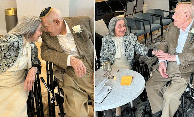 ലോ​ക​ത്തി​ലെ ഏ​റ്റ​വും പ്രാ​യം ചെ​ന്ന ന​വ​ദ​മ്പ​തി​ക​ൾ ഇ​നി ഇ​വ​രാ​ണ്