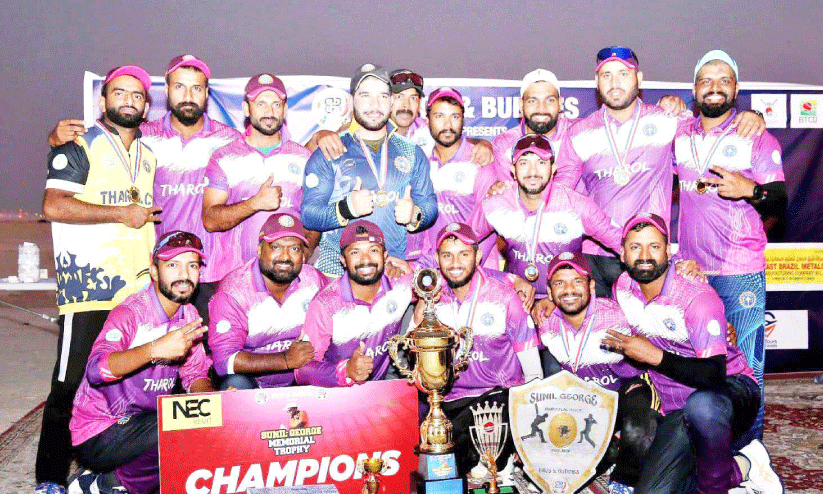 സു​നി​ൽ ജോ​ർ​ജ് മെ​മ്മോ​റി​യ​ൽ ട്രോ​ഫി: ത​രോ​ൾ സി.​സി ചാ​മ്പ്യ​ന്മാ​ർ