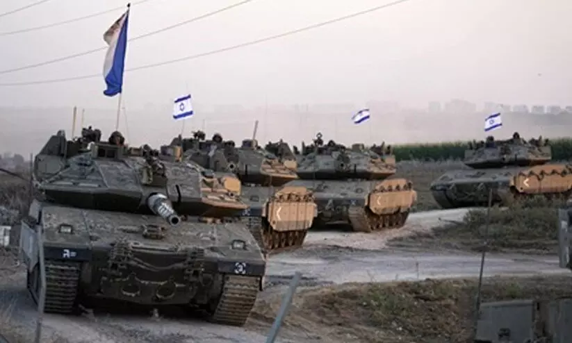 Israel tanks in Syria Israel tanks in Syria