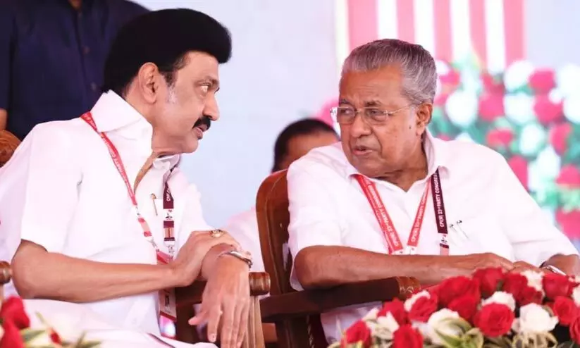 പിണറായി-സ്റ്റാലിൻ കൂടിക്കാഴ്ച ഇന്ന് കുമരകത്ത്; പമ്പ-അച്ചൻകോവിൽ-വൈപ്പാർ നദീസംയോജനത്തിൽ എതിർപ്പ് അറിയിക്കില്ല